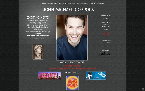 John Michael Coppola Website