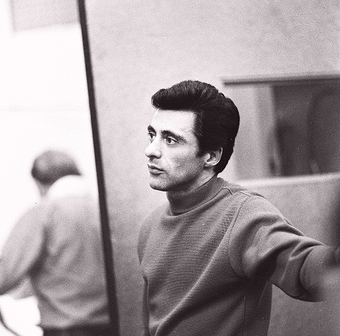 Frankie Valli in Recording Studio 1960s