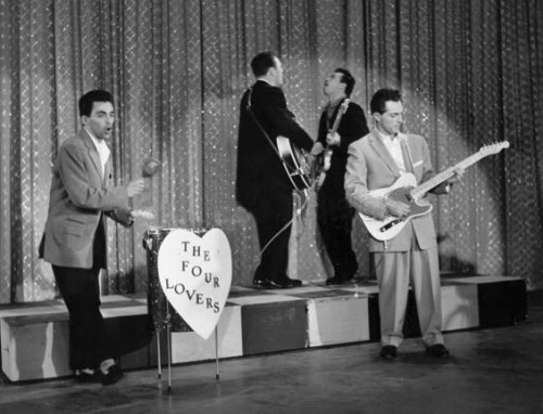 The Four Lovers on The Ed Sullivan Show, 1956