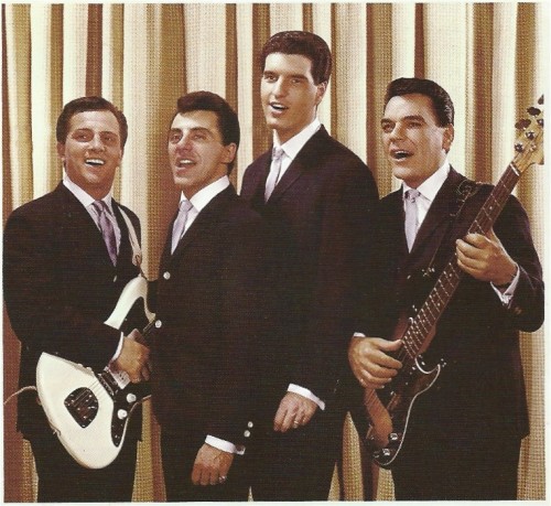 The Original Four Seasons: Tommy DeVito, Frankie Valli, Bob Gaudio and Nick Massi 