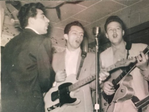 Frankie Valli, Tommy DeVito, and Hank Majewski in 1954