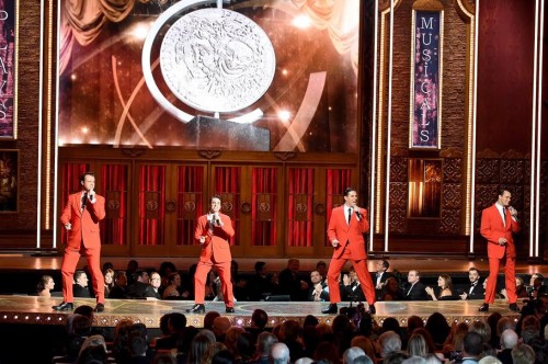 Jersey Boys, 2015 Tony Awards, CBS 