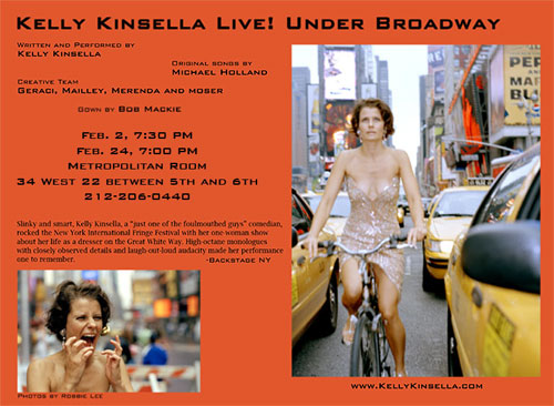 Kelly Kinsella Live Under Broadway
