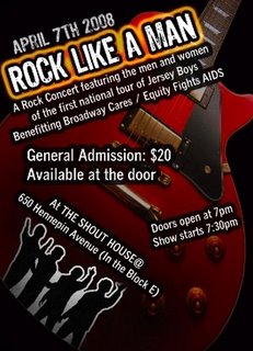 Rock Like A Man BC/EFA Benefit Concert 4/7/08