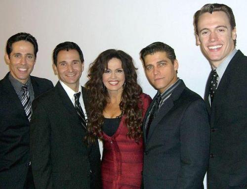 Marie Osmond with Vegas Jersey Boys