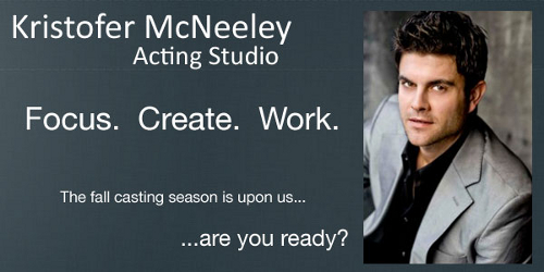 Kristofer McNeeley Acting Studio