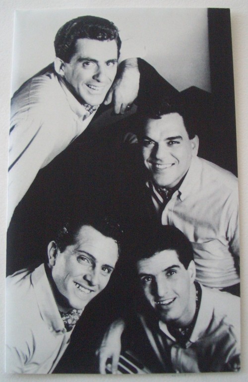The Four Seasons: Frankie Valli, Mick Massi, Bob Gaudio, and Tommy DeVito
