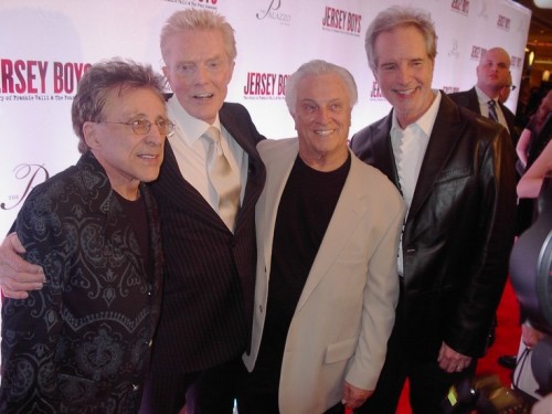 Frankie Valli, Bob Crewe, Tommy DeVito, and Bob Gaudio, JB Las Vegas Opening Night, 2008