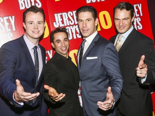 Quinn VanAntwerp, Joseph Leo Bwarie, Richard H. Blake, and Matt Bogart (Photo Credit: Bruce Gilkas, Broadway.com)