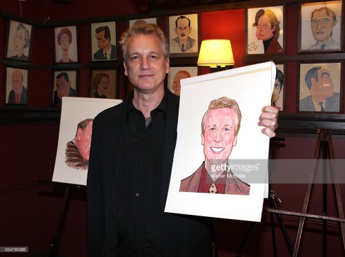 Rick Elice at his portrait unveiling at Sardi's, 2010.