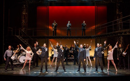 JERSEY BOYS Broadway Company (Photo Credit: Joan Marcus)