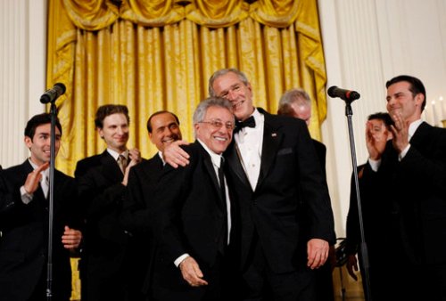 Frankie Valli and JB Broaway Cast at the White House