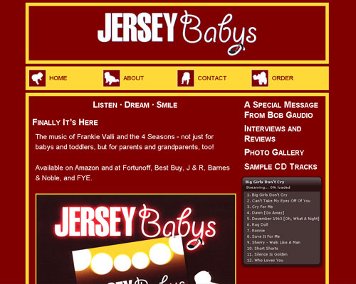Jersey Babys Web Site